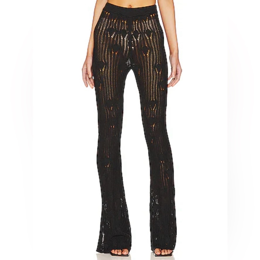 NBD Astra Knit Pant in Black | REVOLVE